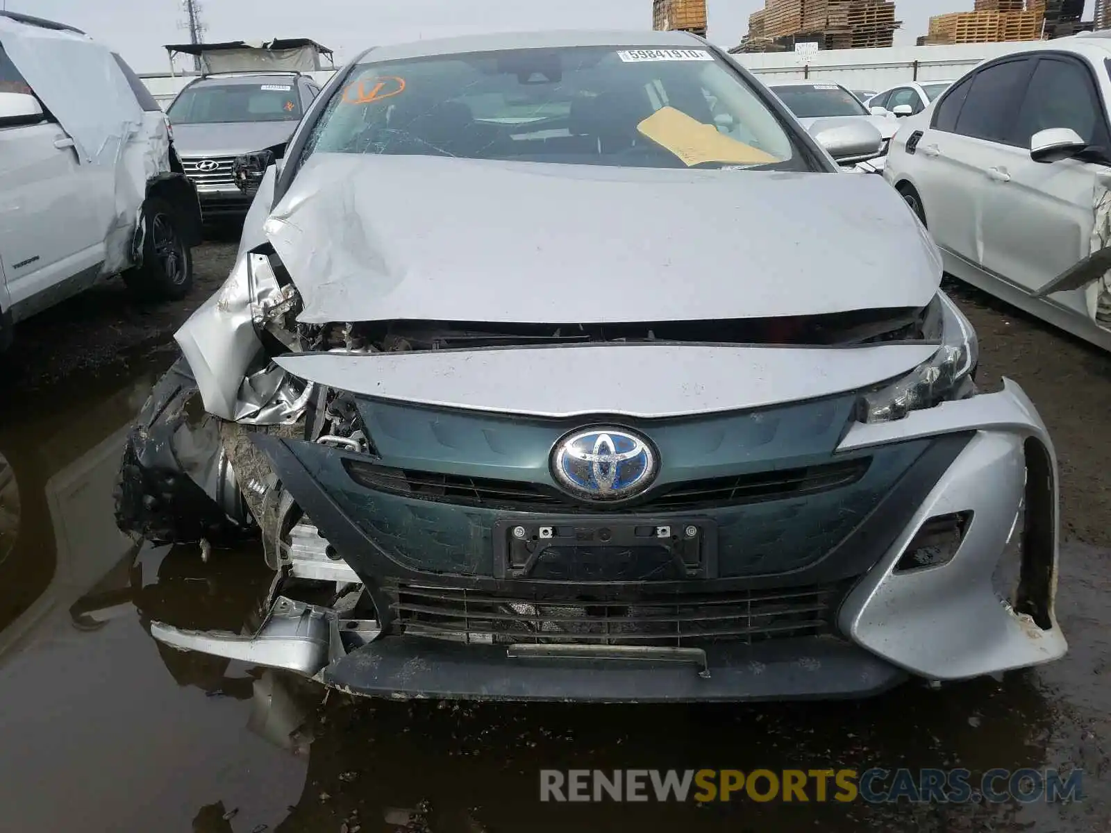 9 Photograph of a damaged car JTDKARFP2K3119197 TOYOTA PRIUS 2019