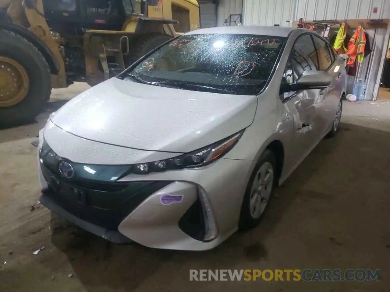 2 Photograph of a damaged car JTDKARFP2K3119801 TOYOTA PRIUS 2019