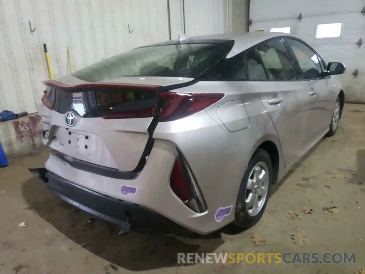 4 Photograph of a damaged car JTDKARFP2K3119801 TOYOTA PRIUS 2019