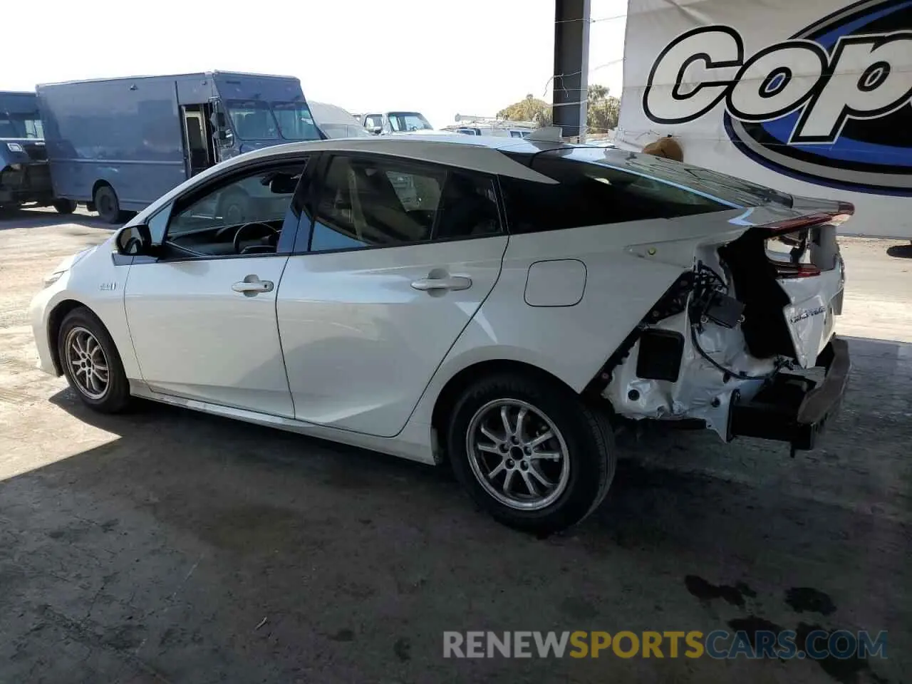 2 Photograph of a damaged car JTDKARFP3K3114820 TOYOTA PRIUS 2019