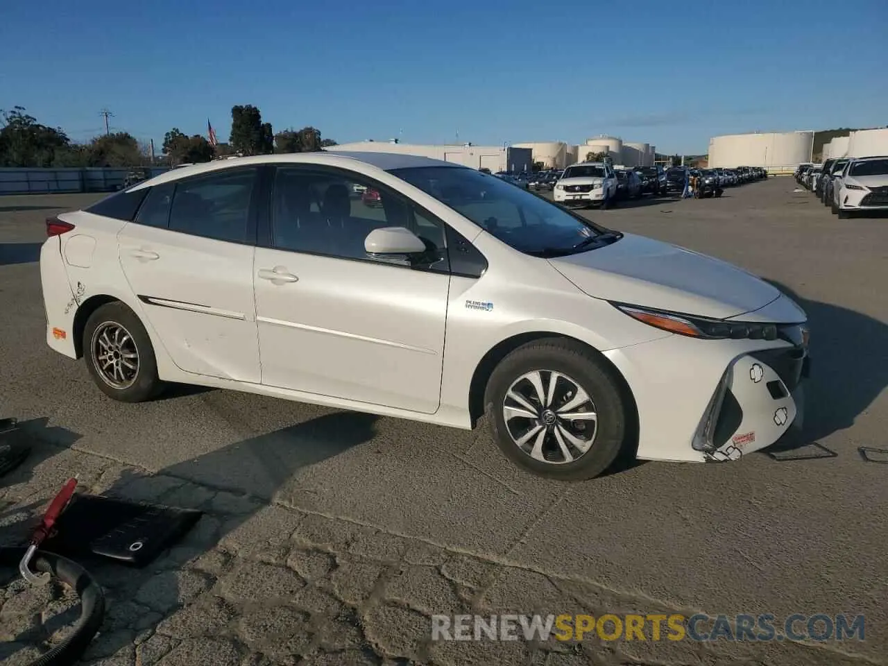 4 Photograph of a damaged car JTDKARFP3K3115725 TOYOTA PRIUS 2019