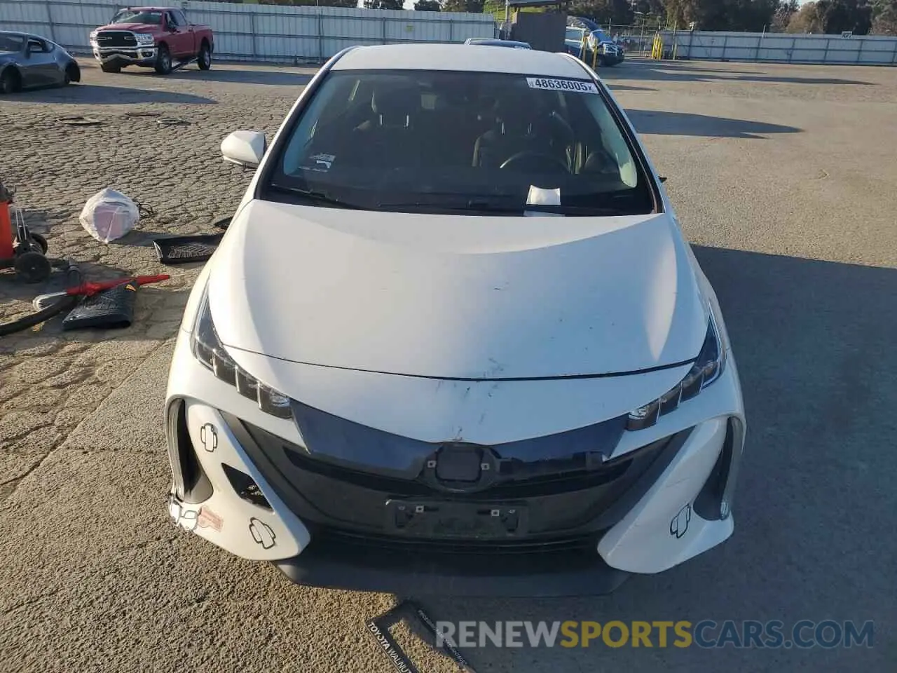 5 Photograph of a damaged car JTDKARFP3K3115725 TOYOTA PRIUS 2019