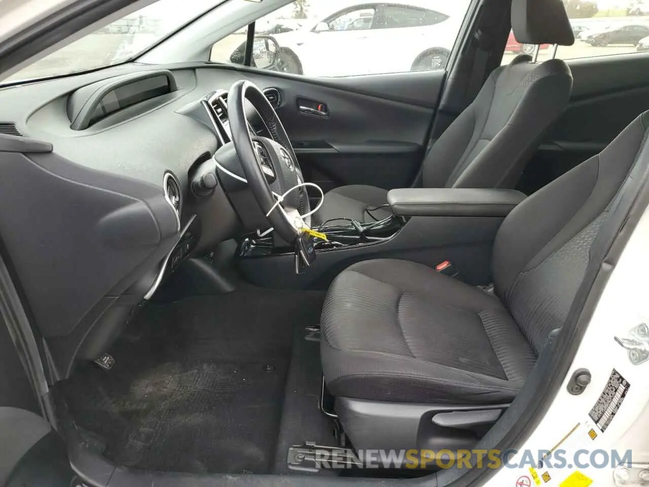7 Photograph of a damaged car JTDKARFP3K3115725 TOYOTA PRIUS 2019