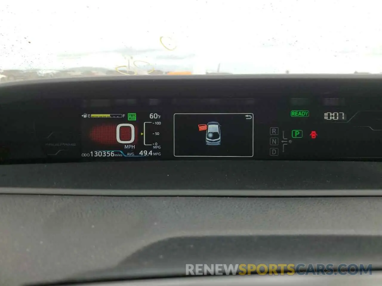 9 Photograph of a damaged car JTDKARFP3K3115725 TOYOTA PRIUS 2019