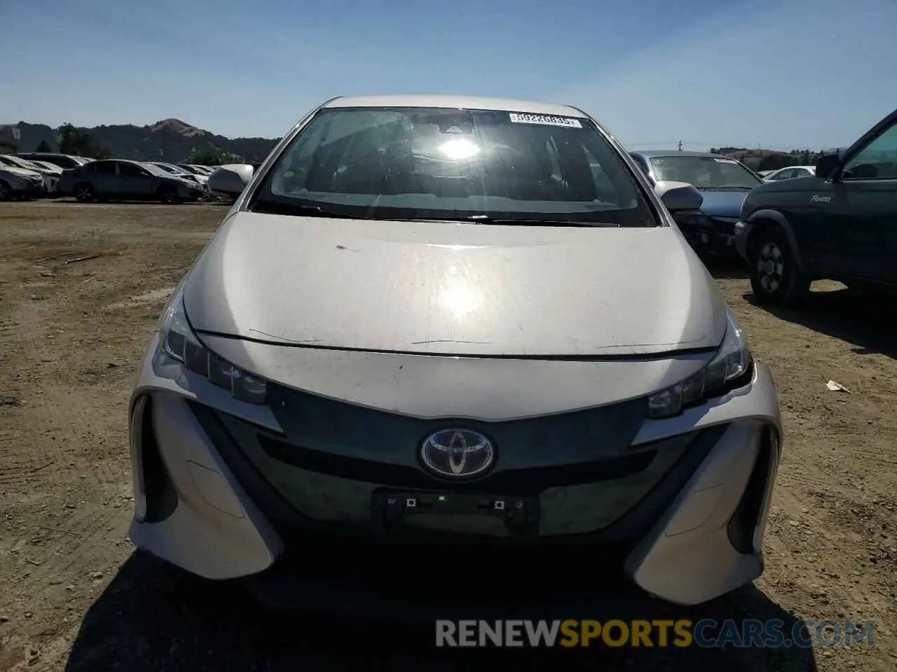5 Photograph of a damaged car JTDKARFP3K3116485 TOYOTA PRIUS 2019