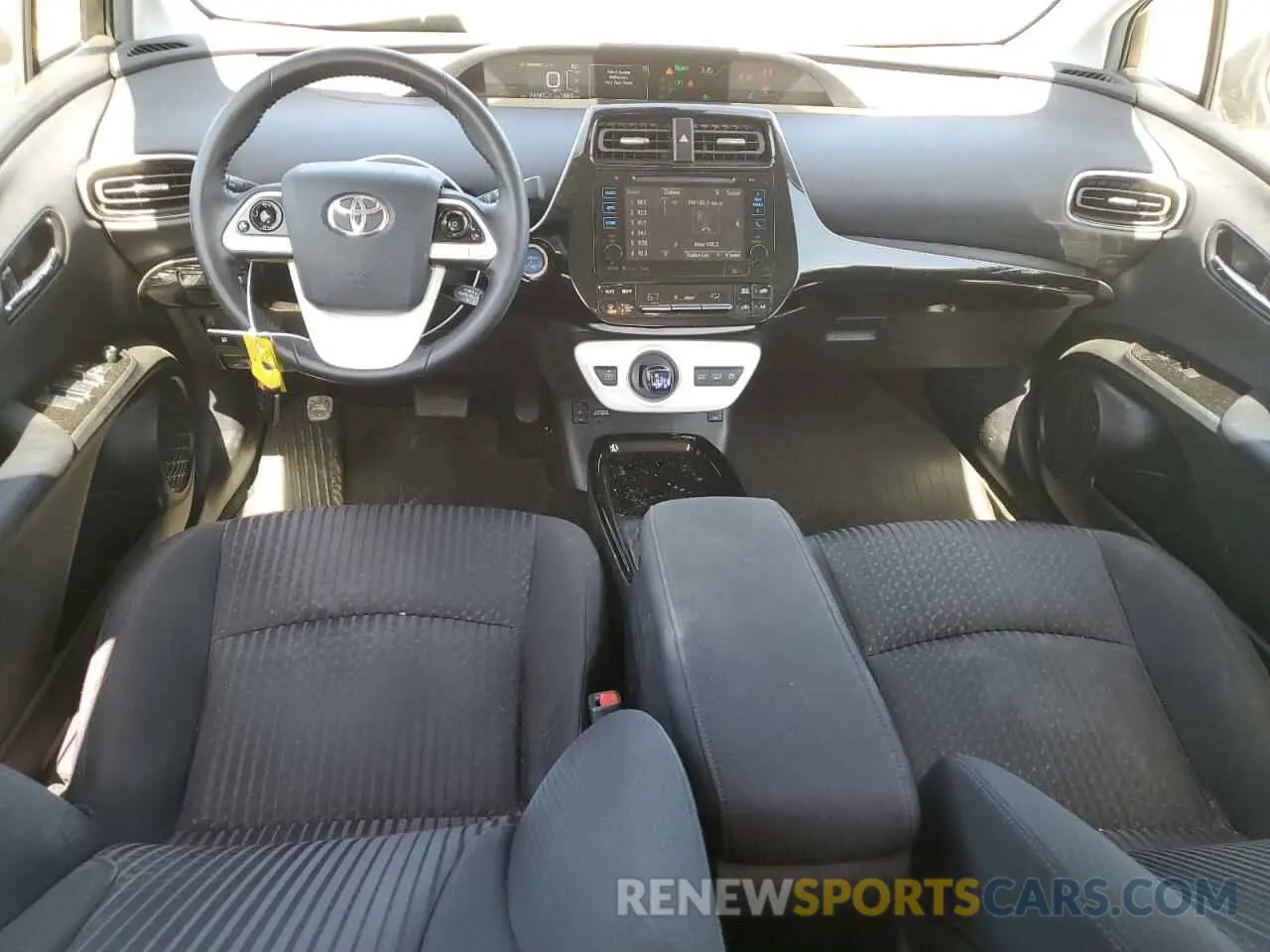 8 Photograph of a damaged car JTDKARFP3K3116485 TOYOTA PRIUS 2019