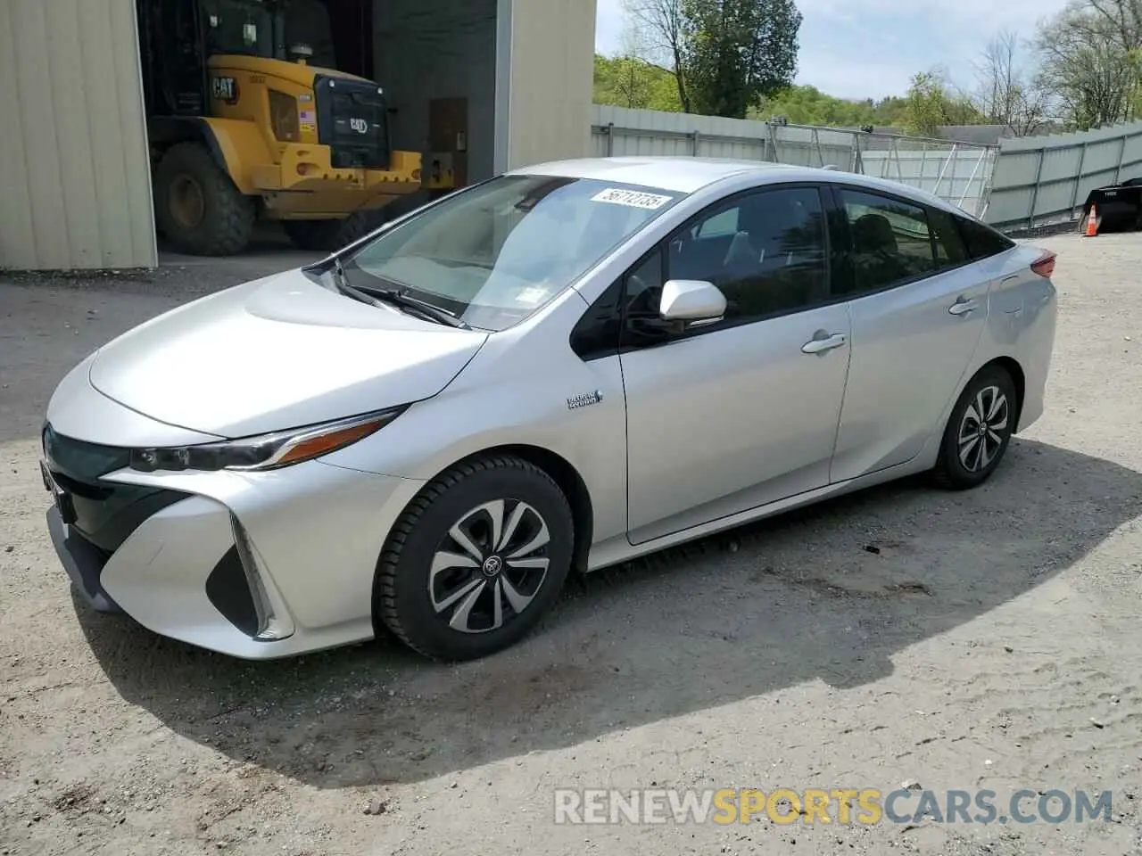 1 Photograph of a damaged car JTDKARFP4K3113935 TOYOTA PRIUS 2019