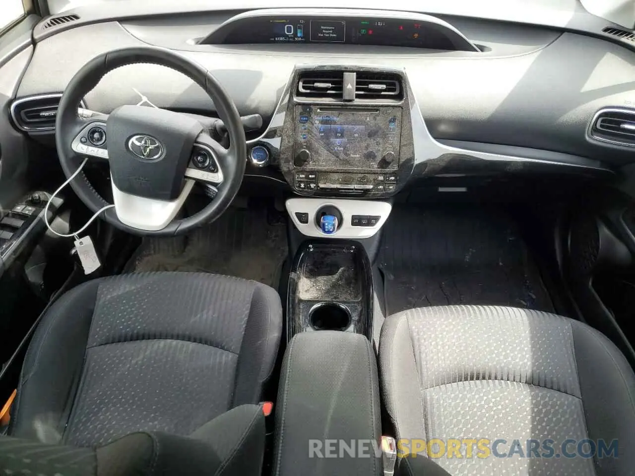 8 Photograph of a damaged car JTDKARFP4K3113935 TOYOTA PRIUS 2019