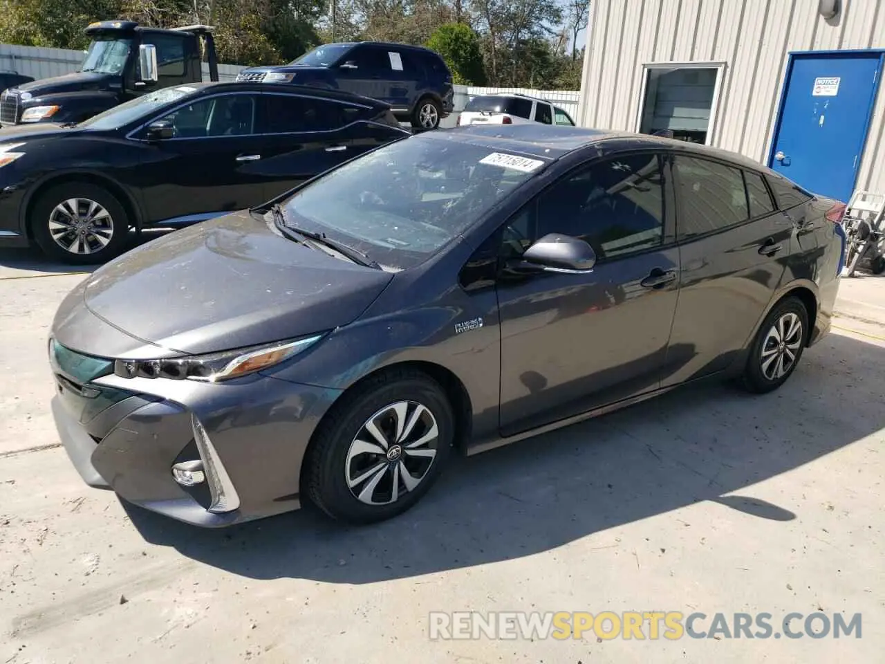 1 Photograph of a damaged car JTDKARFP4K3115586 TOYOTA PRIUS 2019