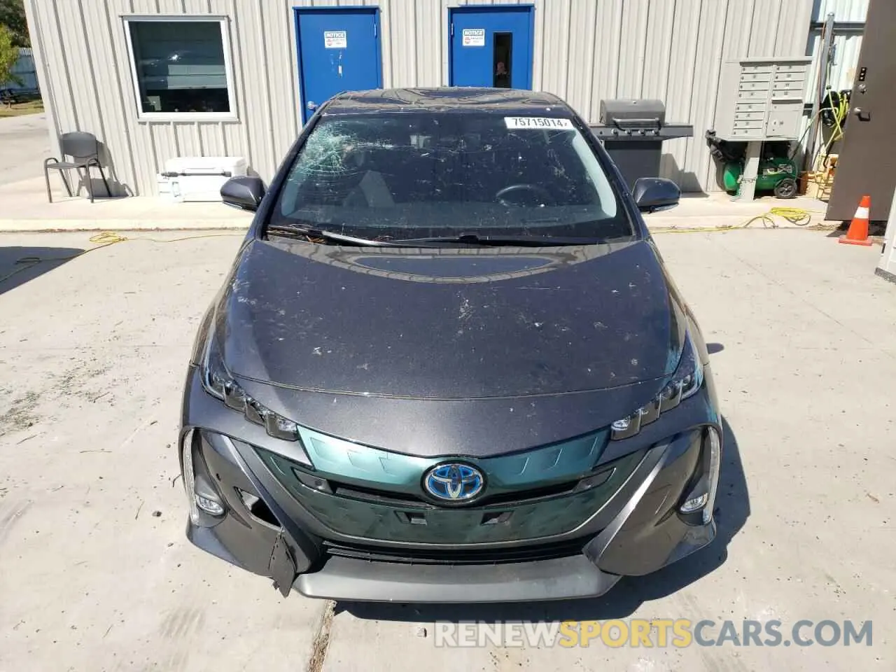 5 Photograph of a damaged car JTDKARFP4K3115586 TOYOTA PRIUS 2019