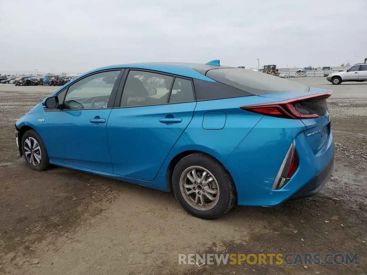 2 Photograph of a damaged car JTDKARFP4K3119511 TOYOTA PRIUS 2019