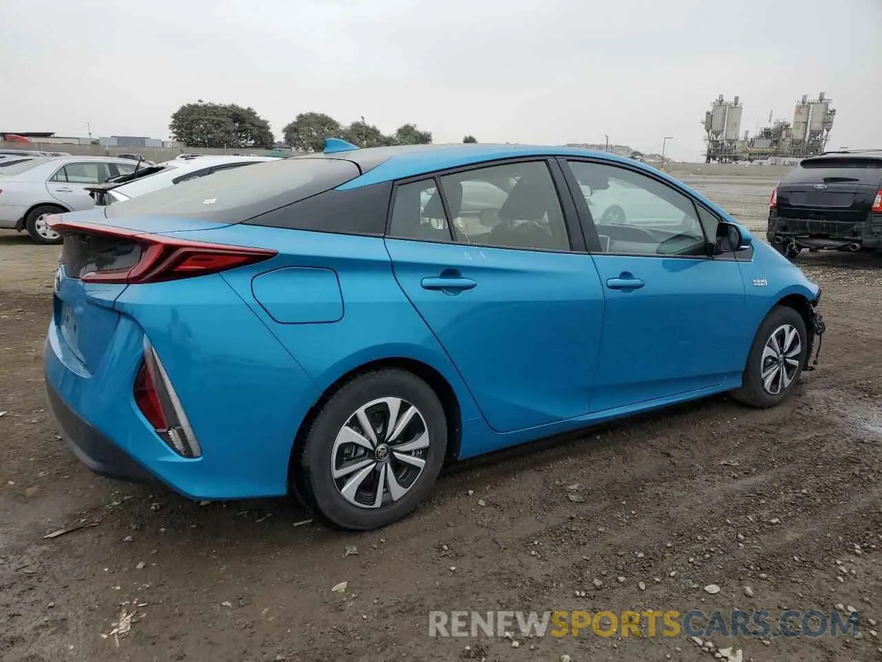 3 Photograph of a damaged car JTDKARFP4K3119511 TOYOTA PRIUS 2019