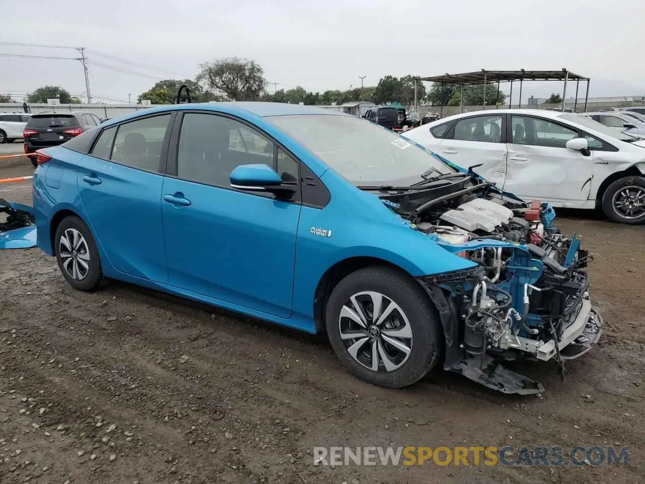 4 Photograph of a damaged car JTDKARFP4K3119511 TOYOTA PRIUS 2019
