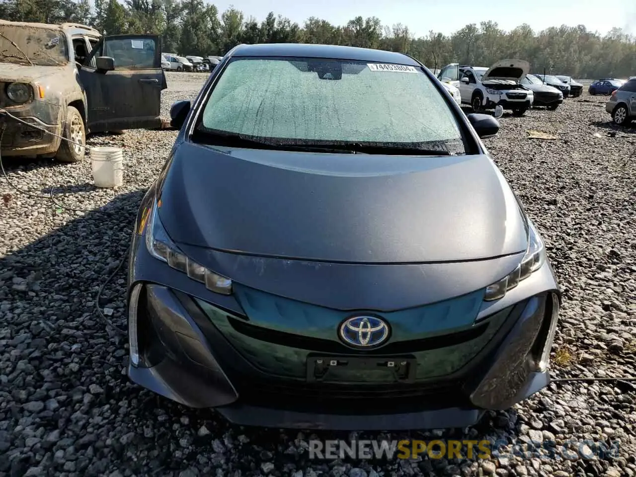 5 Photograph of a damaged car JTDKARFP5K3116682 TOYOTA PRIUS 2019