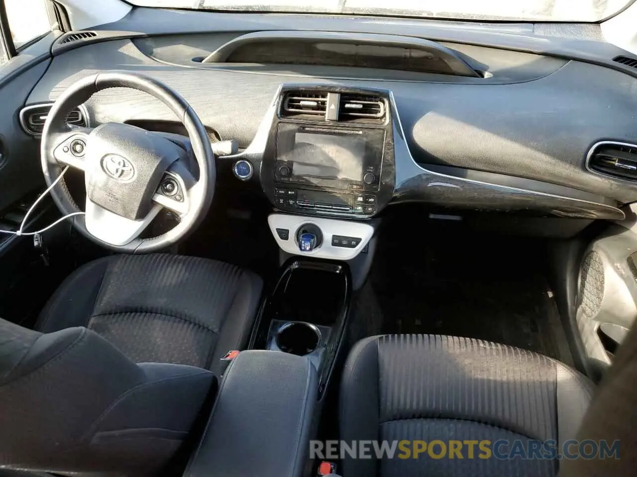8 Photograph of a damaged car JTDKARFP5K3116682 TOYOTA PRIUS 2019