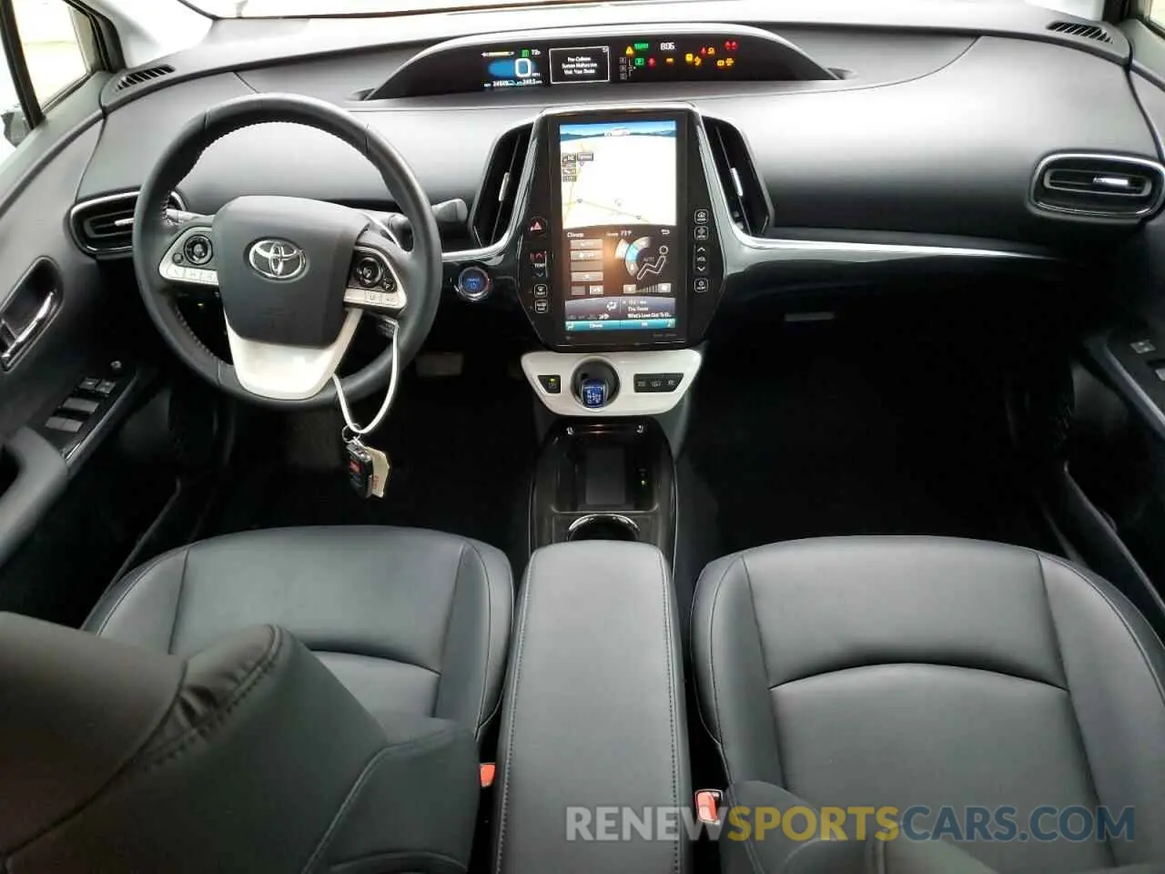8 Photograph of a damaged car JTDKARFP5K3116990 TOYOTA PRIUS 2019