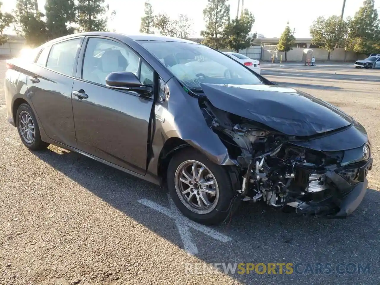 4 Photograph of a damaged car JTDKARFP5K3119324 TOYOTA PRIUS 2019