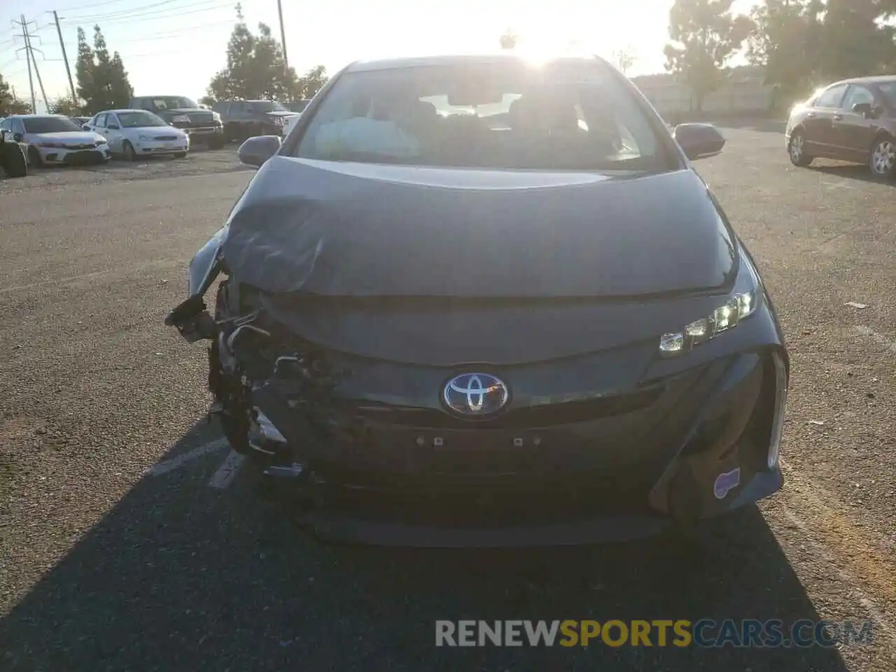 5 Photograph of a damaged car JTDKARFP5K3119324 TOYOTA PRIUS 2019