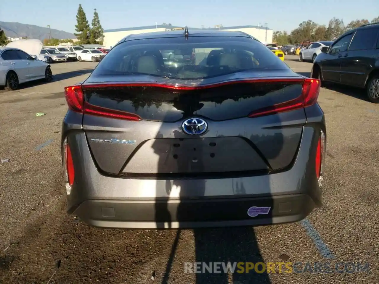 6 Photograph of a damaged car JTDKARFP5K3119324 TOYOTA PRIUS 2019