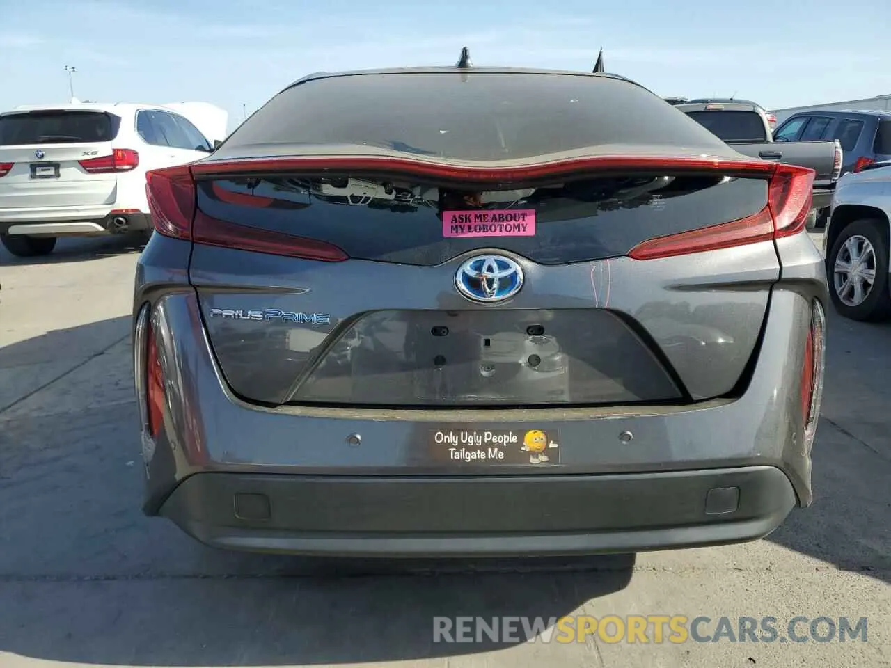 6 Photograph of a damaged car JTDKARFP6K3113371 TOYOTA PRIUS 2019