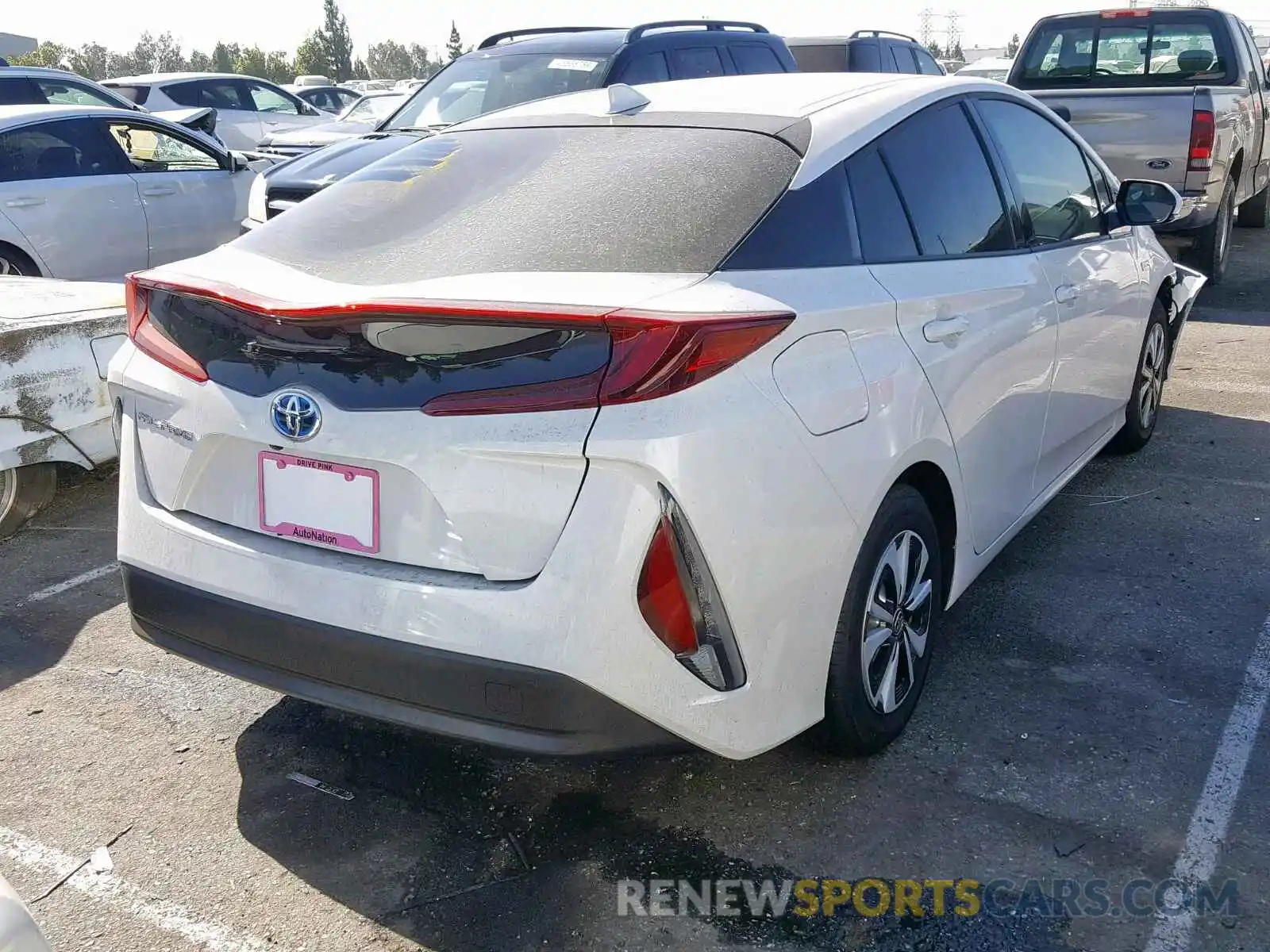 4 Photograph of a damaged car JTDKARFP6K3113659 TOYOTA PRIUS 2019