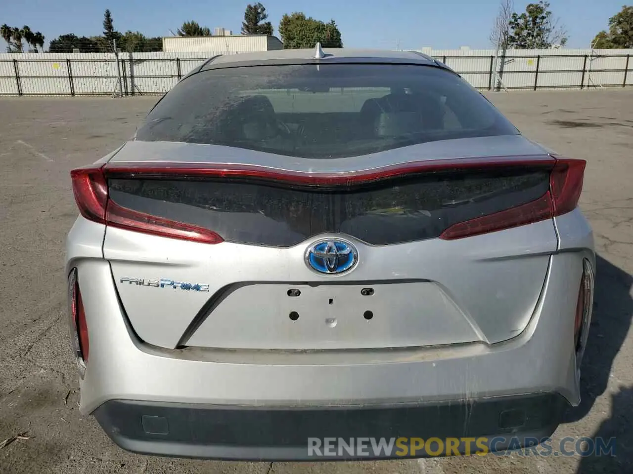 6 Photograph of a damaged car JTDKARFP7K3111581 TOYOTA PRIUS 2019