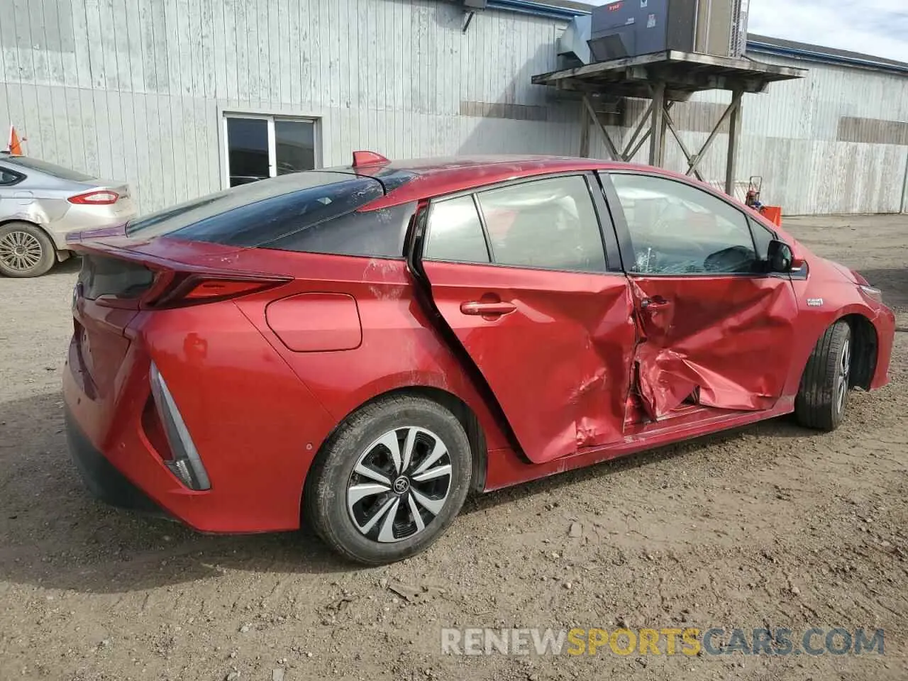 3 Photograph of a damaged car JTDKARFP7K3113248 TOYOTA PRIUS 2019