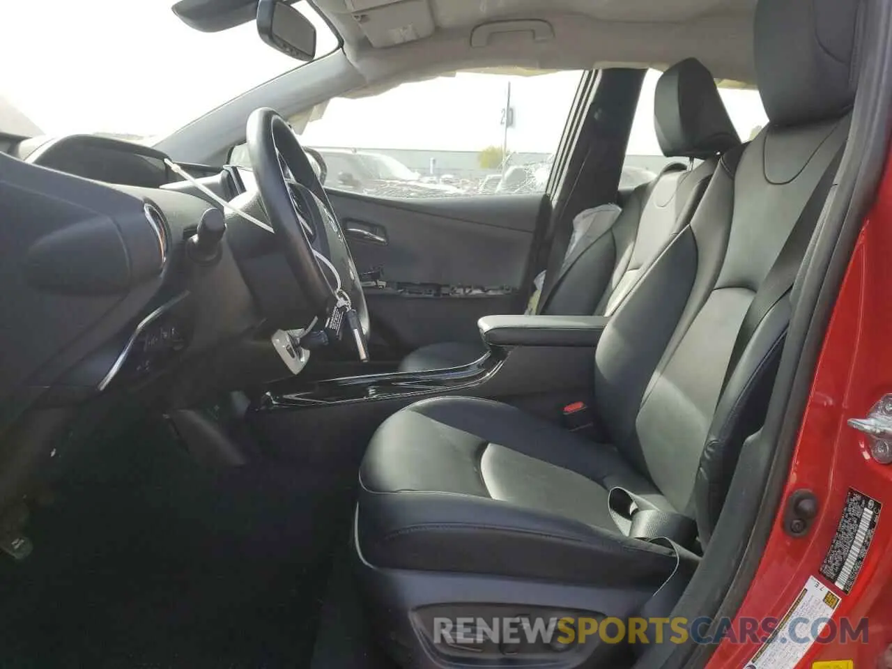7 Photograph of a damaged car JTDKARFP7K3113248 TOYOTA PRIUS 2019