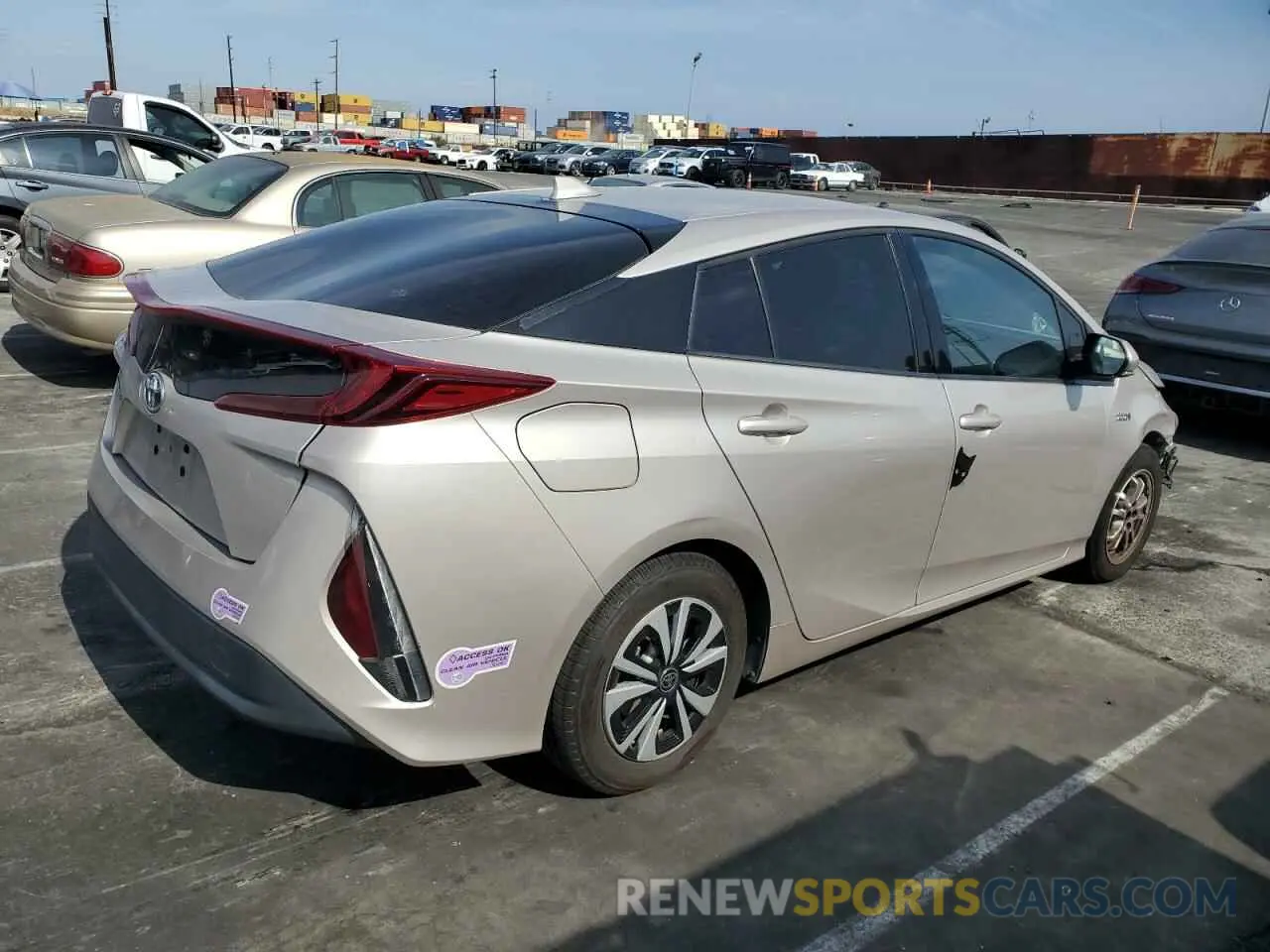 3 Photograph of a damaged car JTDKARFP7K3115257 TOYOTA PRIUS 2019