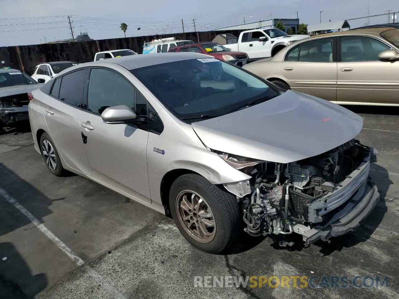 4 Photograph of a damaged car JTDKARFP7K3115257 TOYOTA PRIUS 2019
