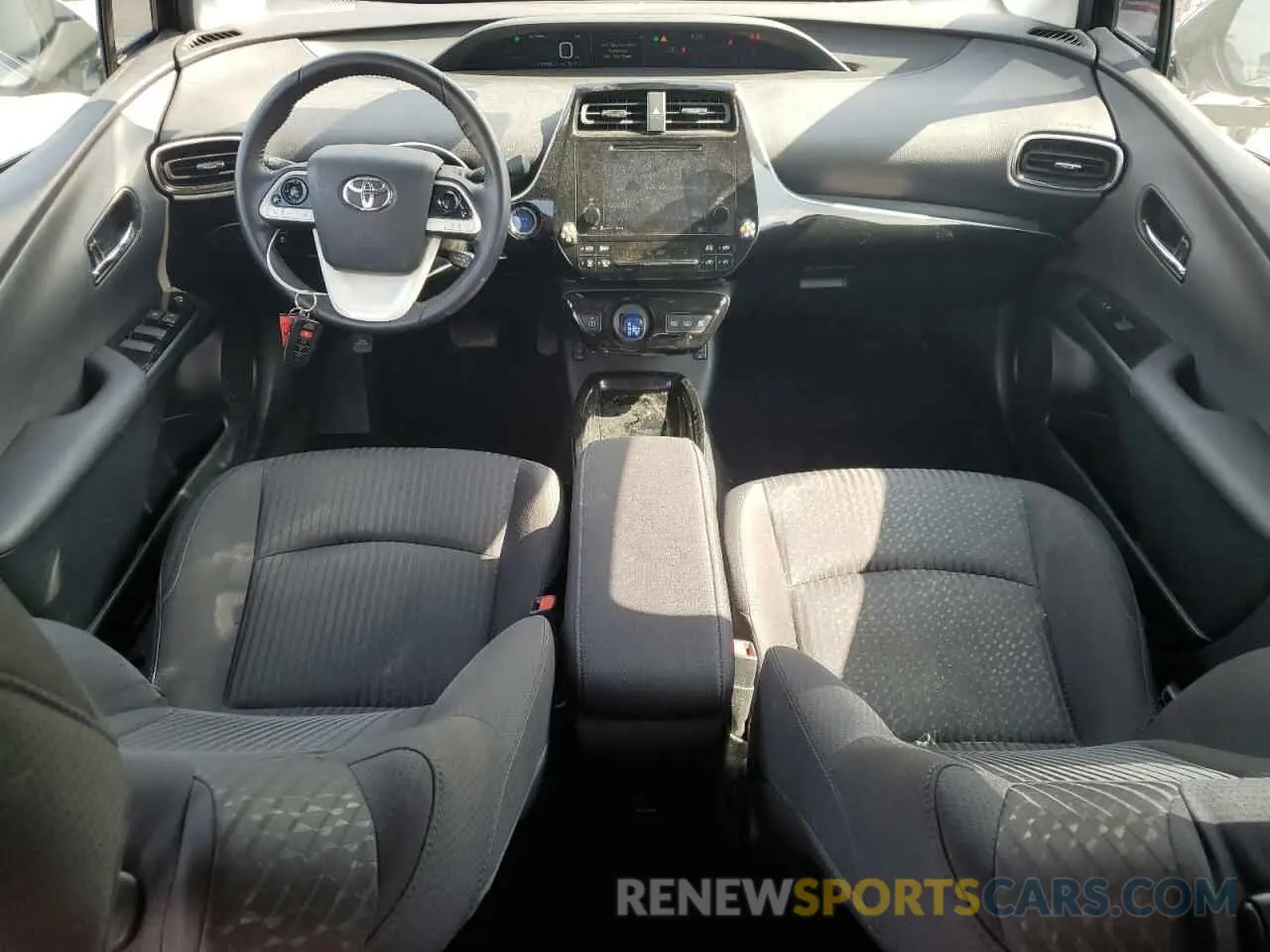 8 Photograph of a damaged car JTDKARFP7K3115257 TOYOTA PRIUS 2019