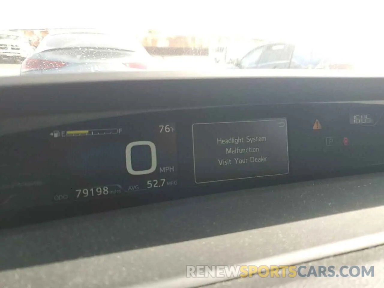 9 Photograph of a damaged car JTDKARFP7K3115257 TOYOTA PRIUS 2019
