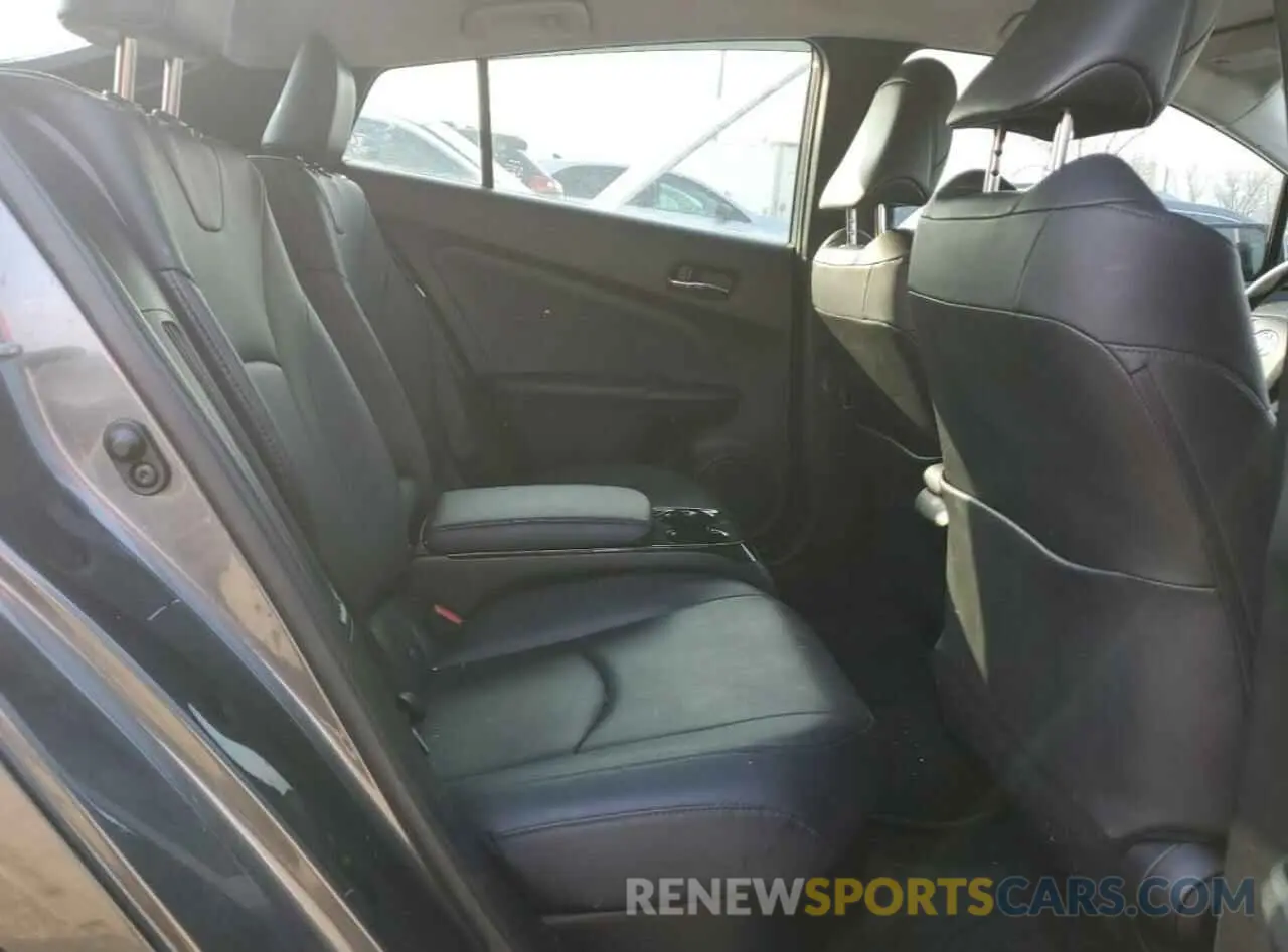 10 Photograph of a damaged car JTDKARFP7K3119440 TOYOTA PRIUS 2019