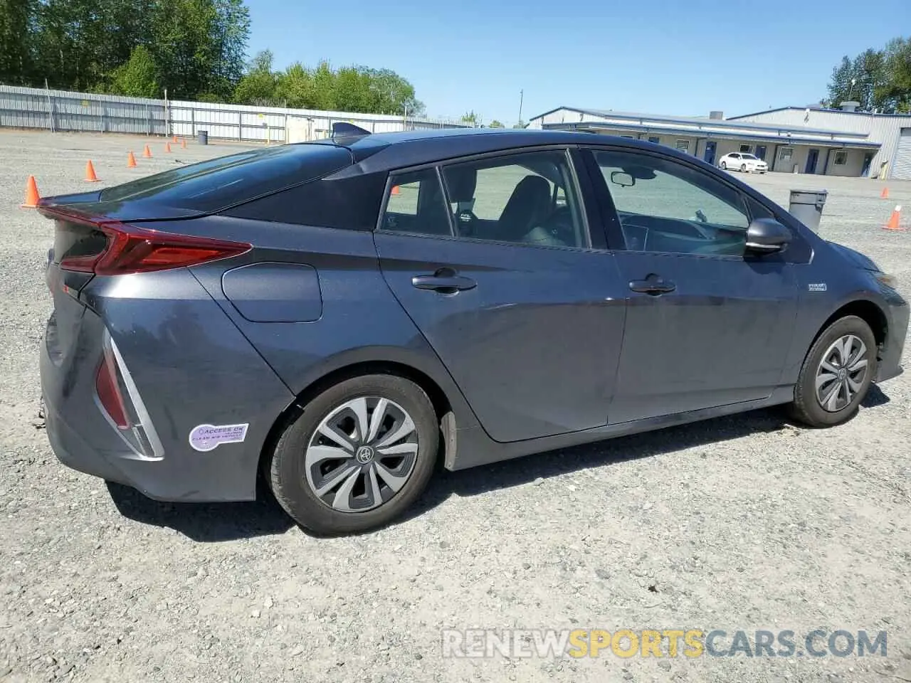 3 Photograph of a damaged car JTDKARFP8K3110178 TOYOTA PRIUS 2019