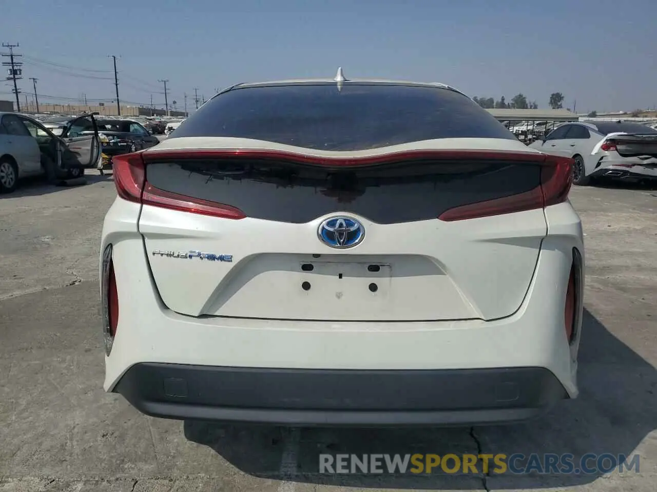 6 Photograph of a damaged car JTDKARFP8K3110701 TOYOTA PRIUS 2019