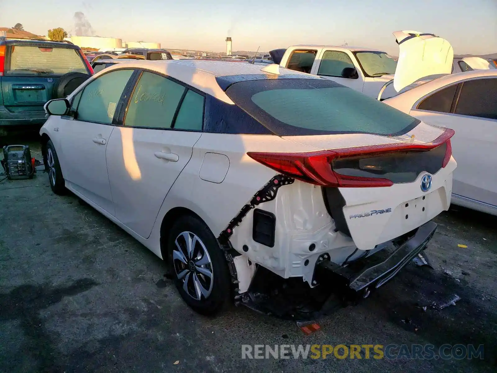 3 Photograph of a damaged car JTDKARFP8K3112710 TOYOTA PRIUS 2019