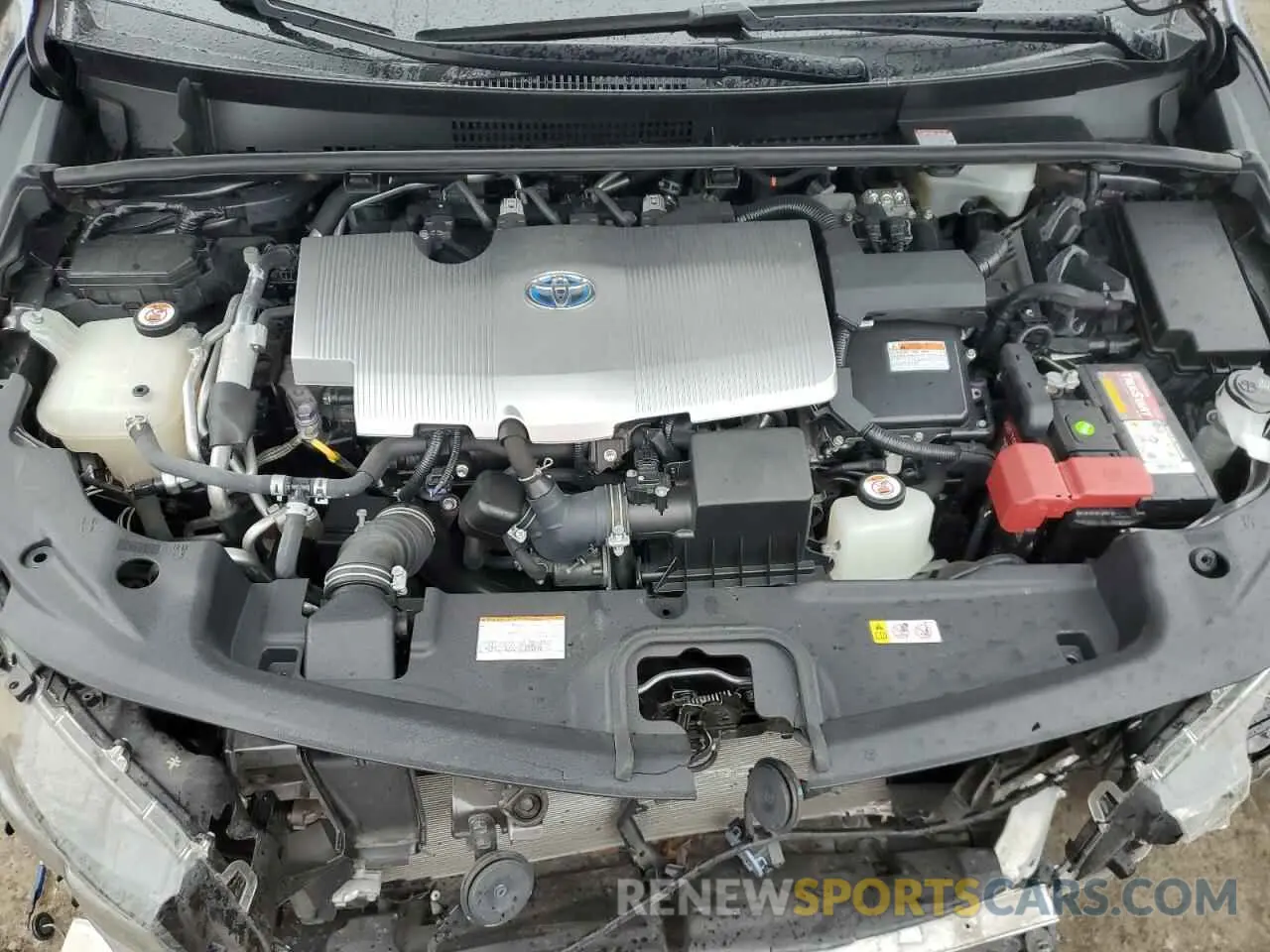 12 Photograph of a damaged car JTDKARFP9K3107371 TOYOTA PRIUS 2019