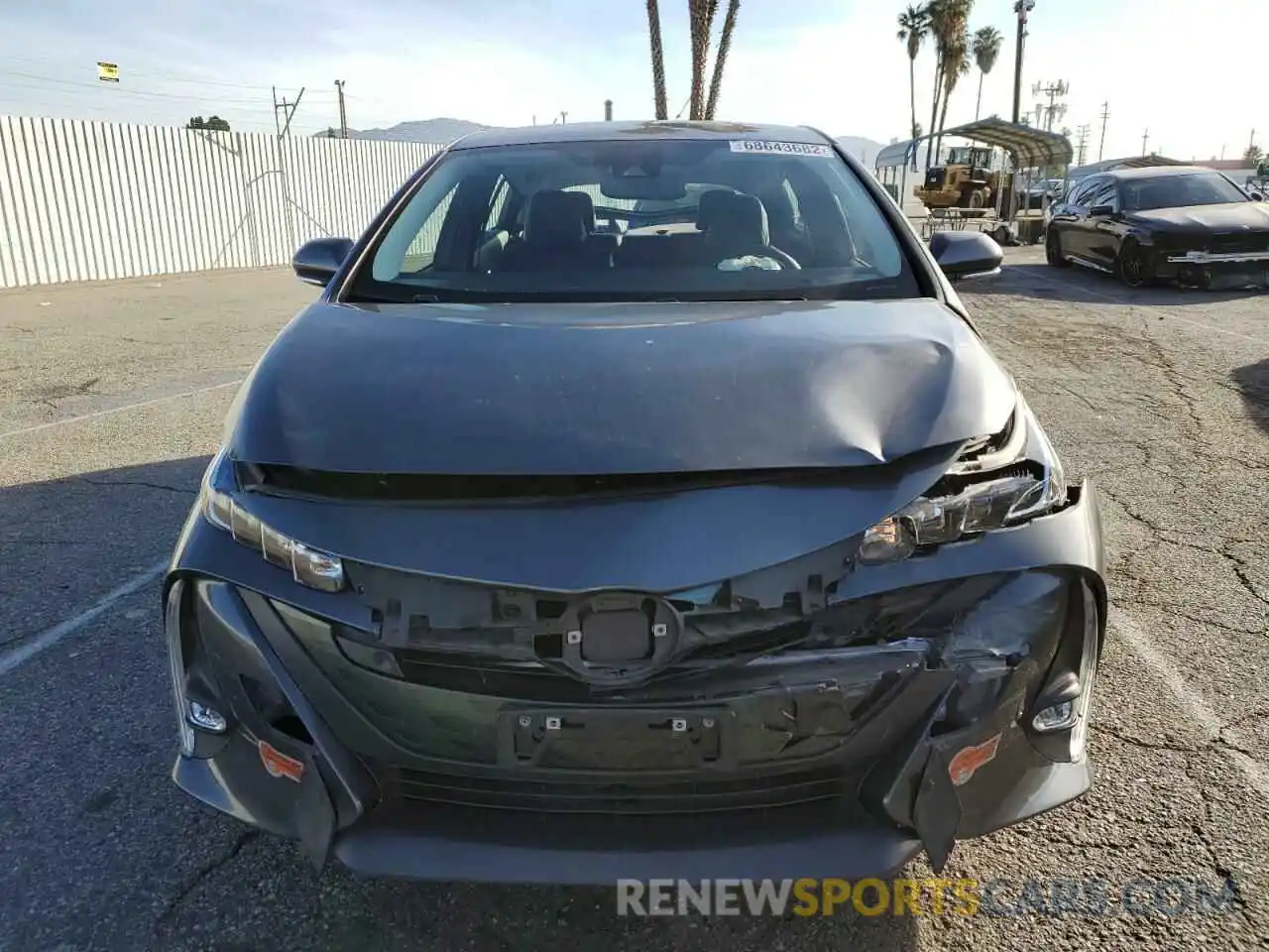 5 Photograph of a damaged car JTDKARFP9K3114689 TOYOTA PRIUS 2019