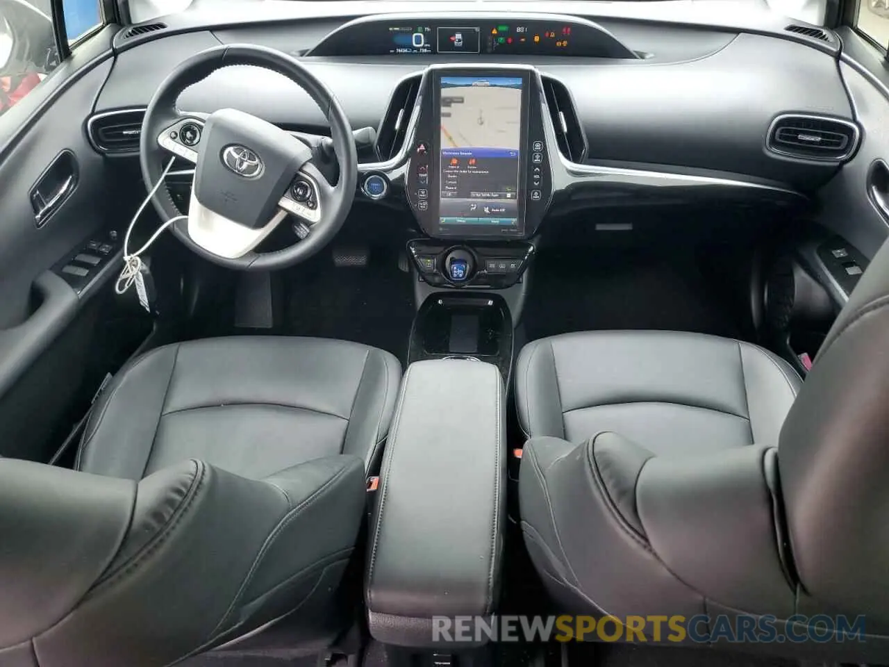 8 Photograph of a damaged car JTDKARFP9K3115485 TOYOTA PRIUS 2019