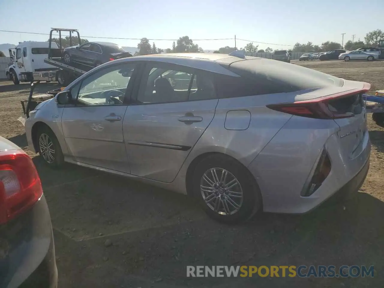 2 Photograph of a damaged car JTDKARFP9K3117060 TOYOTA PRIUS 2019