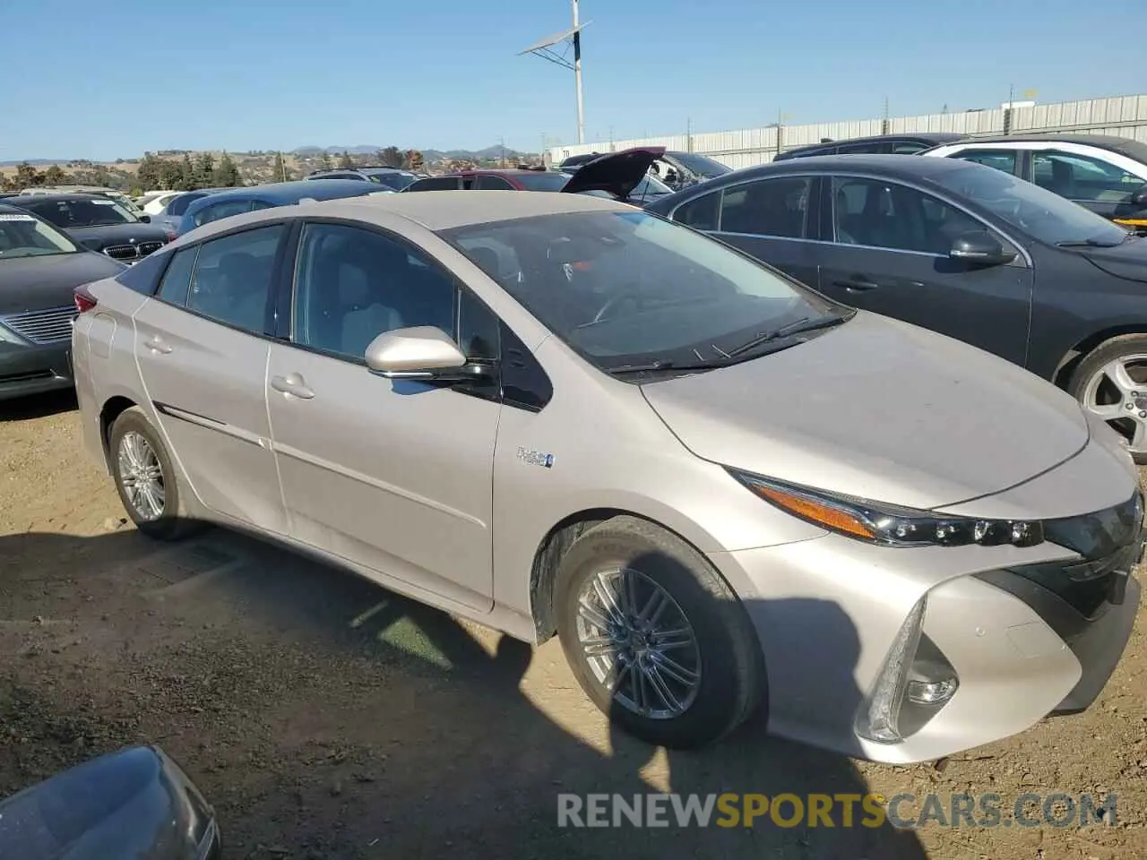 4 Photograph of a damaged car JTDKARFP9K3117060 TOYOTA PRIUS 2019