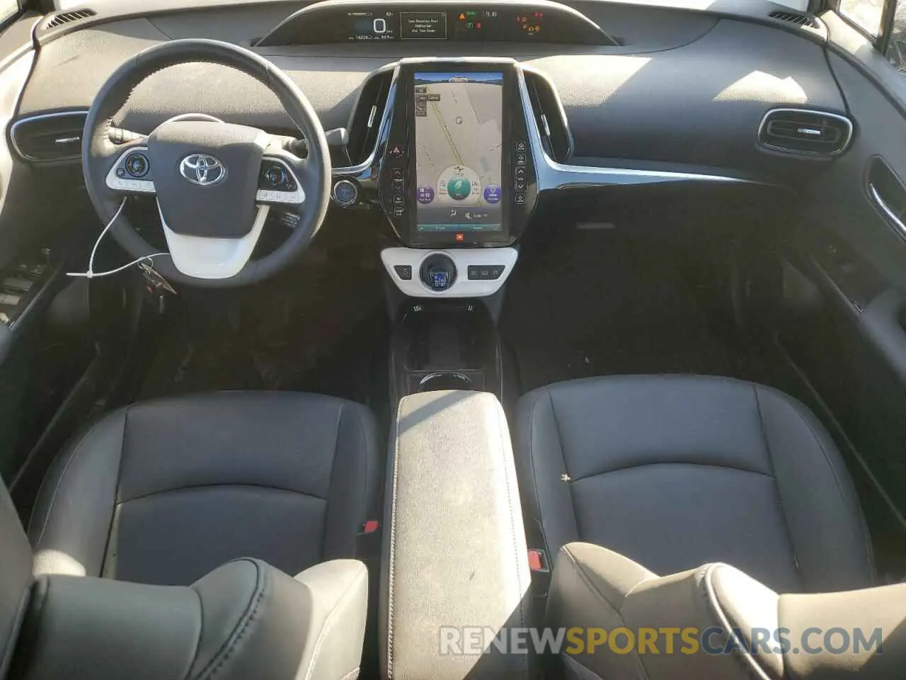 8 Photograph of a damaged car JTDKARFP9K3117060 TOYOTA PRIUS 2019