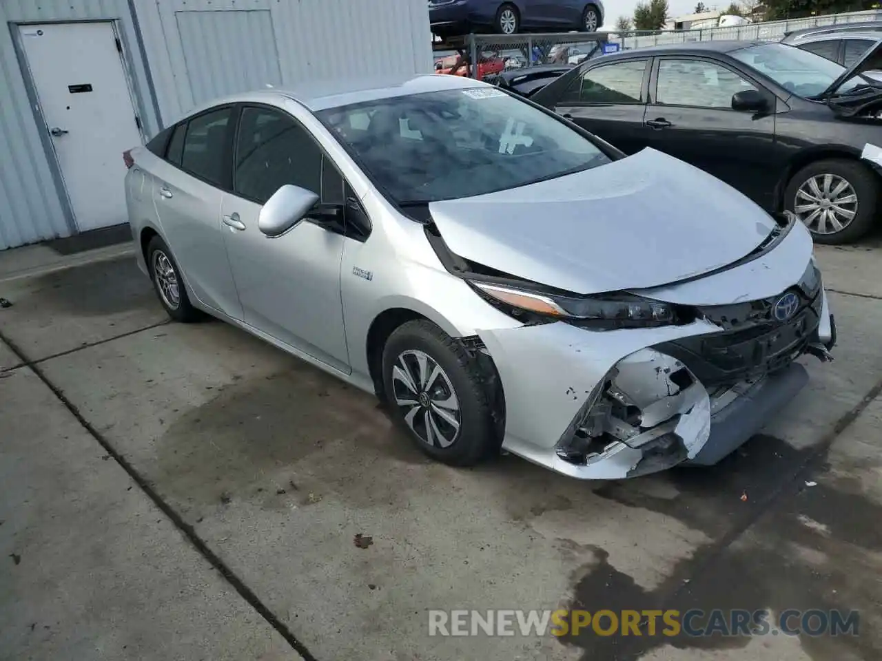 4 Photograph of a damaged car JTDKARFP9K3117351 TOYOTA PRIUS 2019