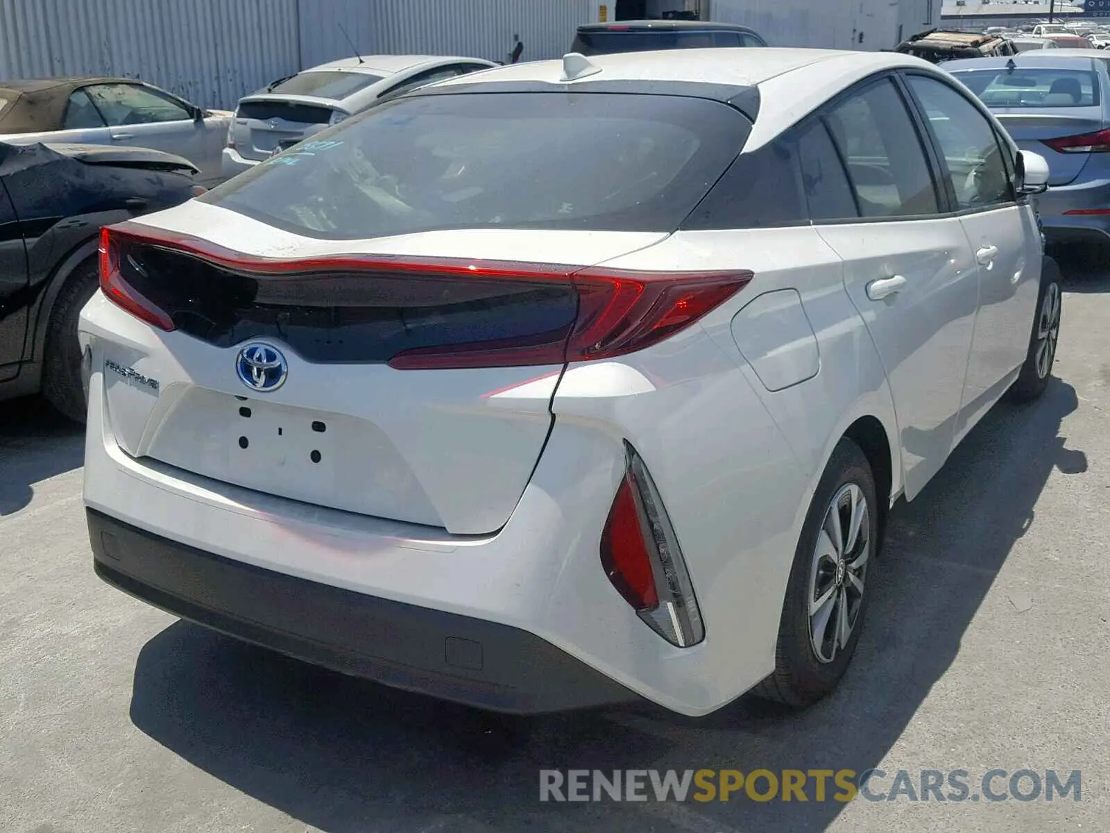 4 Photograph of a damaged car JTDKARFP9K3118015 TOYOTA PRIUS 2019