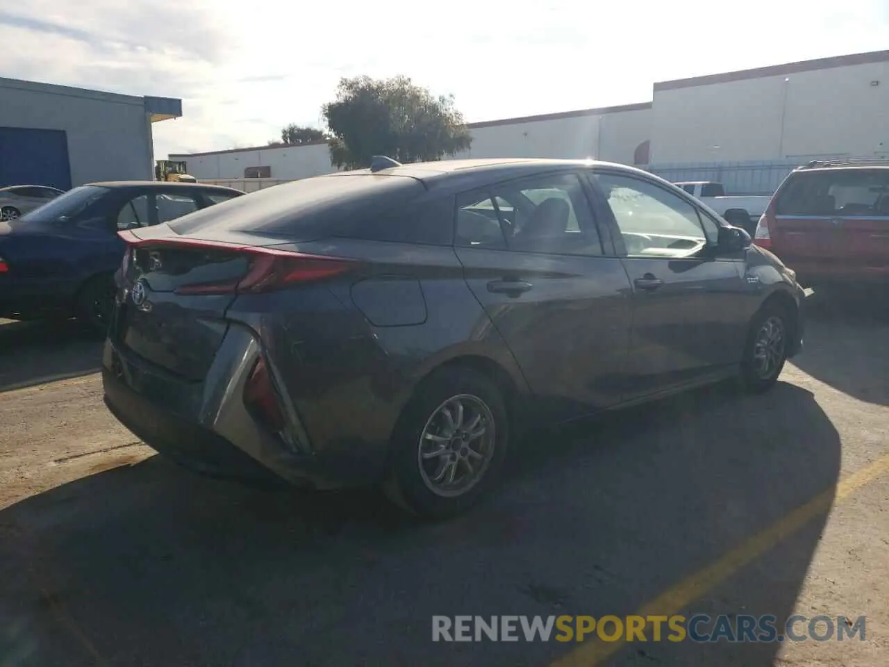3 Photograph of a damaged car JTDKARFP9K3118340 TOYOTA PRIUS 2019