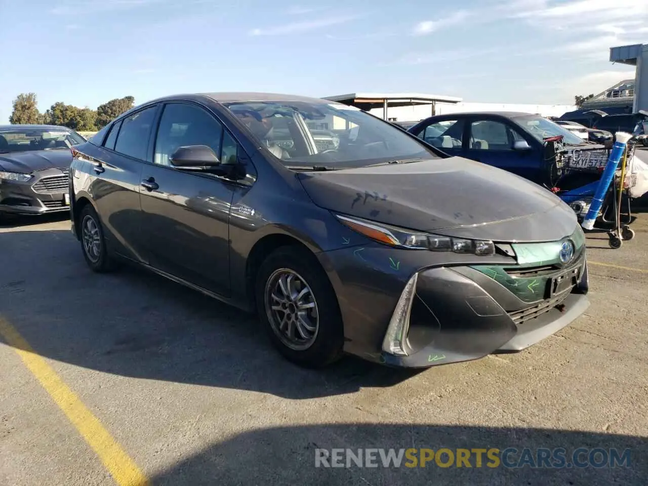 4 Photograph of a damaged car JTDKARFP9K3118340 TOYOTA PRIUS 2019