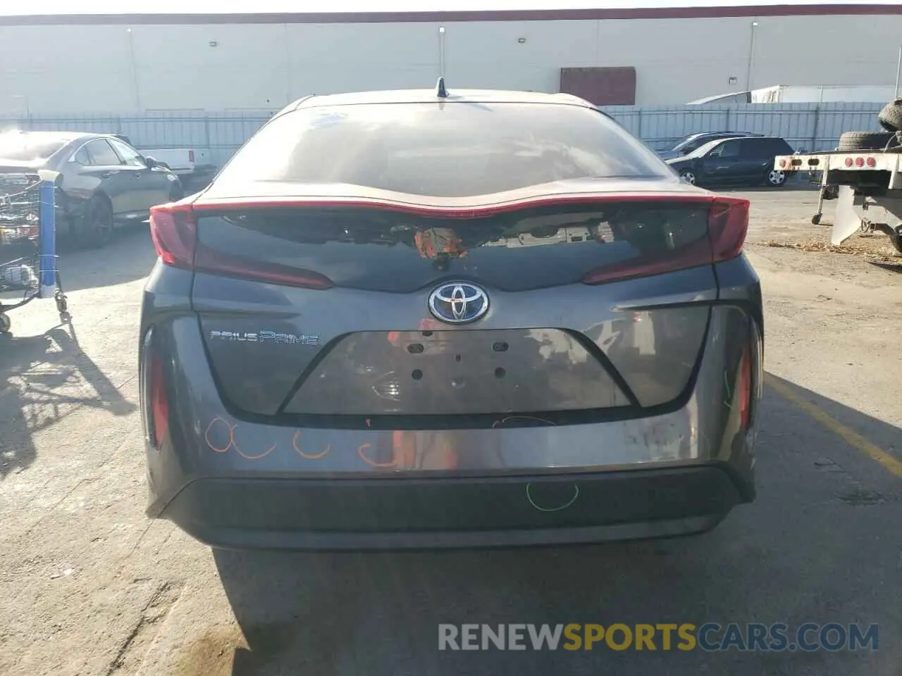 6 Photograph of a damaged car JTDKARFP9K3118340 TOYOTA PRIUS 2019