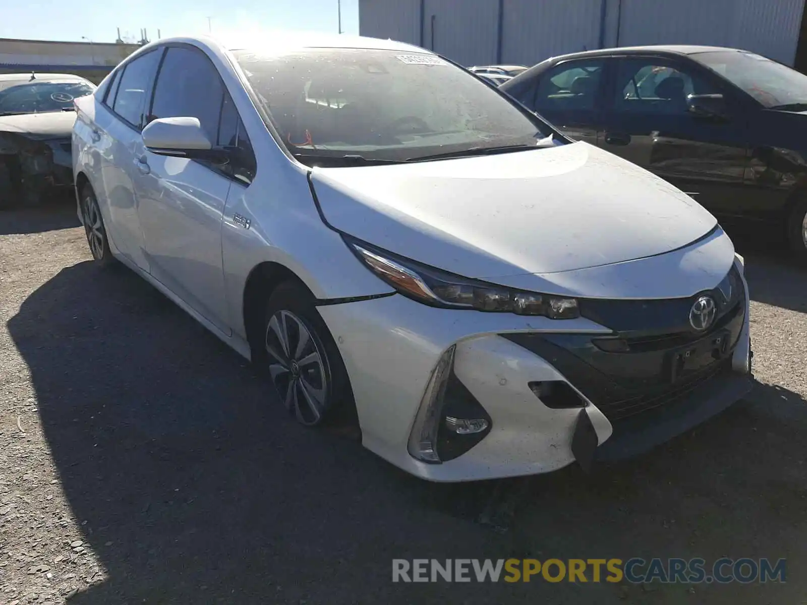 1 Photograph of a damaged car JTDKARFPXK3107962 TOYOTA PRIUS 2019