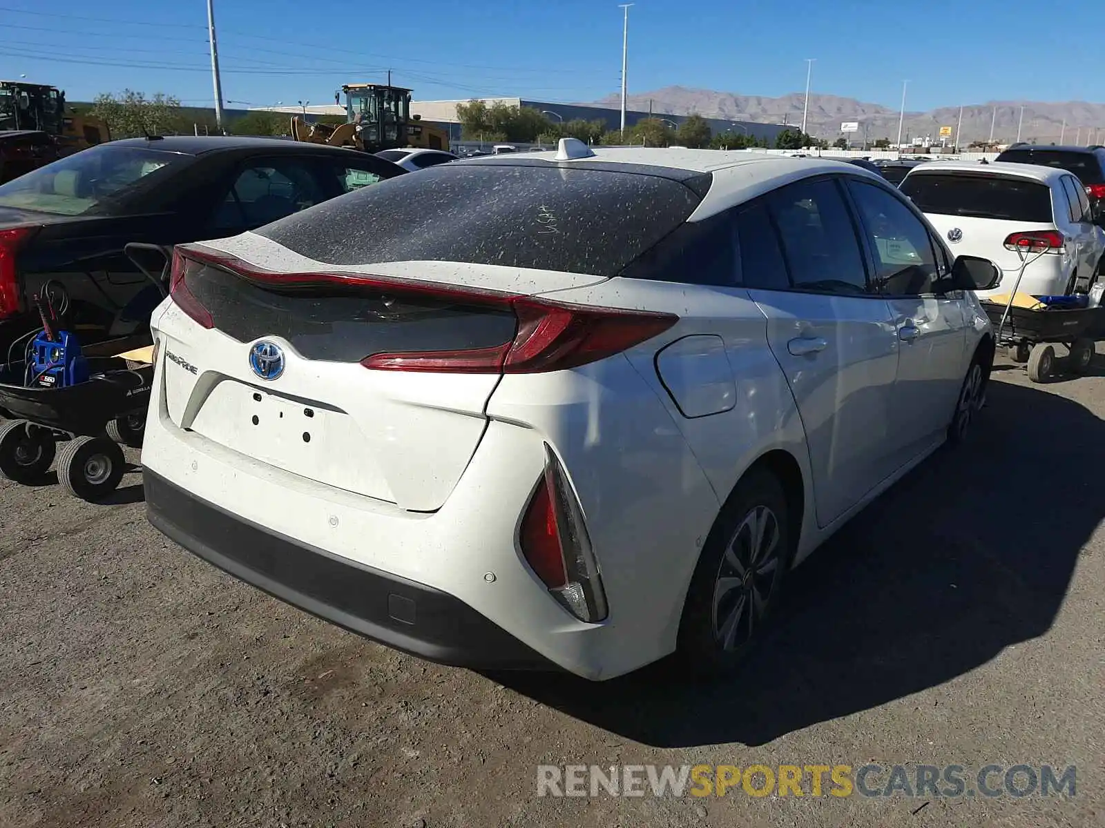 4 Photograph of a damaged car JTDKARFPXK3107962 TOYOTA PRIUS 2019