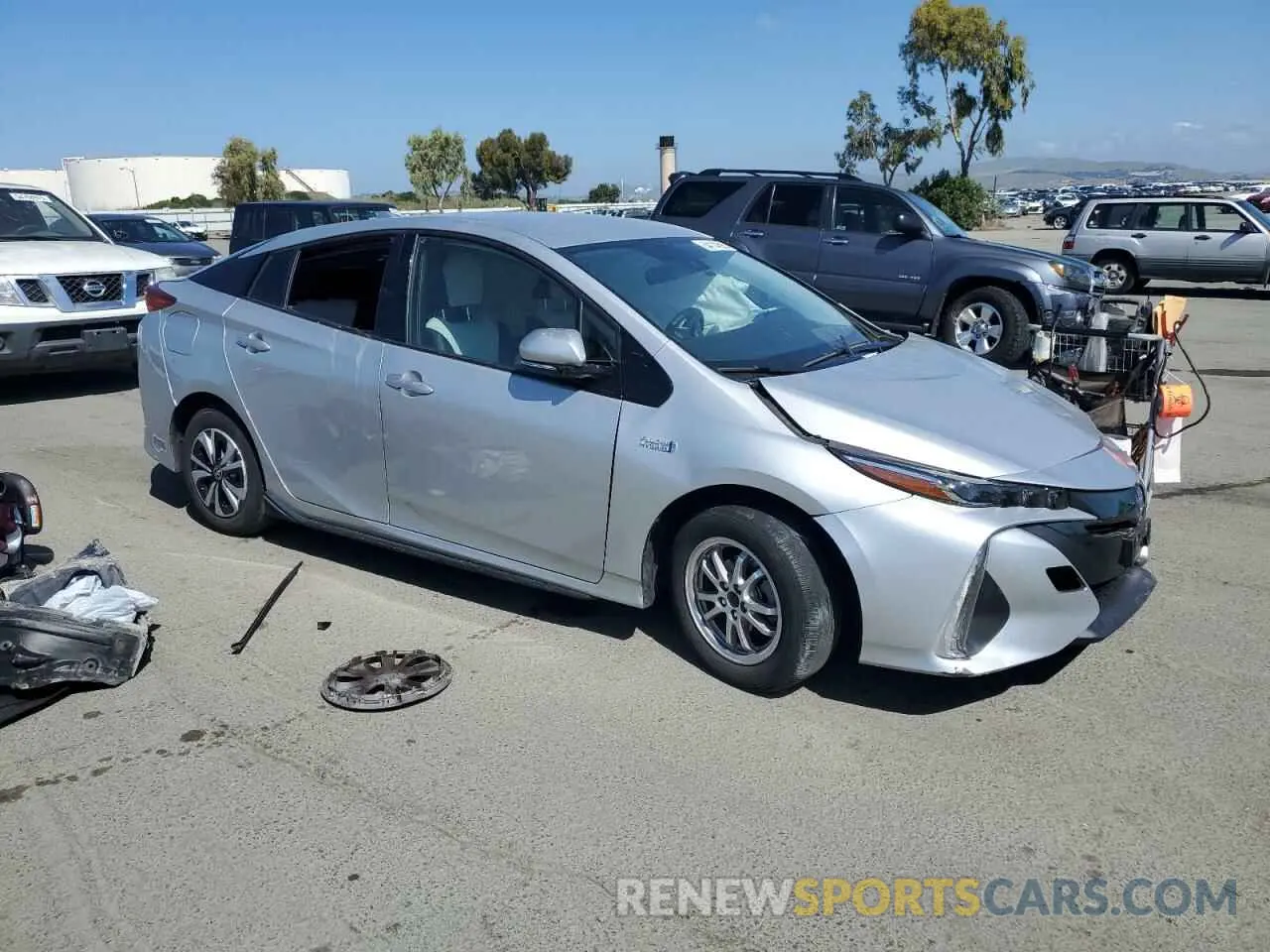 4 Photograph of a damaged car JTDKARFPXK3117889 TOYOTA PRIUS 2019